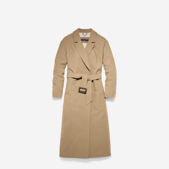 Cole Haan oversized trench coat - Picture 1 of 6